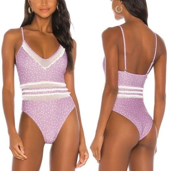 Tularosa Other - TULAROSA - M - "Rosey One Piece" in "Dusty Lavender"